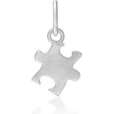 Frk Lisberg Puzzle Piece Small Motive Sterling Sølv Vedhæng