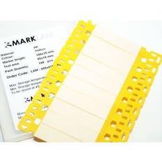 Laminat gulv Mærkebjælke laminat gul, 85 x 15 mm, stor
