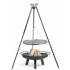 Cook King Black Steel Grate Tripod Grill