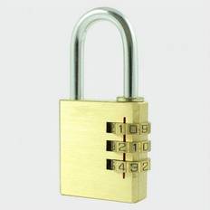 Veto CP21 Brass Combi Padlock 21mm