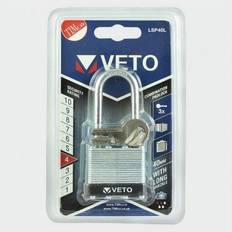 Veto LSP40L Laminated Padlock Long Shackle 40mm