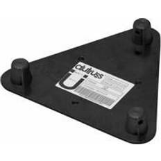 Sort Notestativer AluTruss ALUTRUSS DECOLOCK DQ3-WPM Wall Mounting Plate MALE black