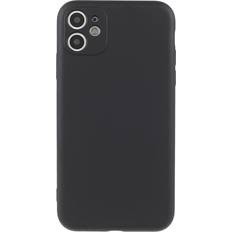 Sort Silikonecover til iPhone 11