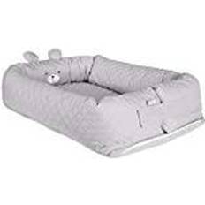 Roba Cale Bébé 3en1 Motif Visage D'Ourson En Polyester Gris Argenté