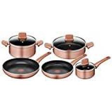 Lagostina Utensili da cucina Lagostina Ramata 8-delade grytor exteriör koppareffekt, non-stick Cookware Set