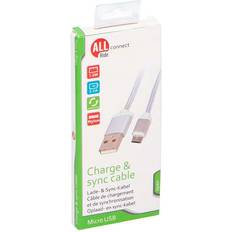 Usb mikro allride Mobiloplader Mikro Usb Nylon