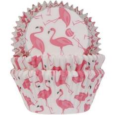 House of Marie Flamingo 50 stk Muffinform