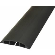 Cord cover floor D-Line Light Duty Floor Cable Cover, 72" x 2 1/2" x 1/2" Black