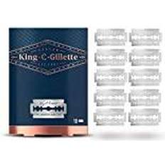 Gillette King C. Double Edge Safety 10 Påfyllningshyvlar