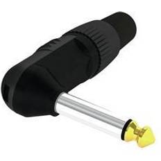 HI-J63MA06 jack Plug, right angle Number of pins num: 2 Black