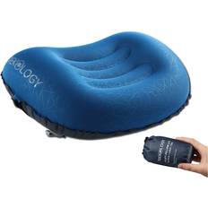 Camping Pillows TREKOLOGY Trekology Inflatable Camping Pillow with Pad Strap Aluft 2.0 Backpacking Pillow