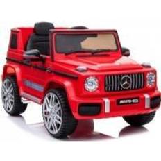 Electric ride on Lean Sport Lean Cars Mercedes G63 AMG Electric Ride On Car Red