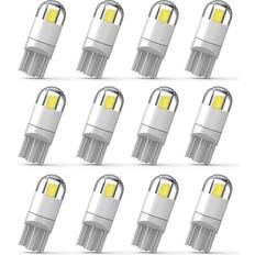 194 led bulb 194 Led Bulb 3030 Chipset 2SMD T10 194 168 W5W Led Wedge Light Bulb 1.5W 12V License Plate Courtesy Step Map Lightsâ¦ instock