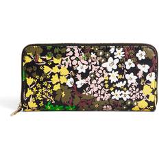 Ted Baker Lompakot ja Avaimenperät Ted Baker Ditsiel Floral Large Zip Around Purse - Black