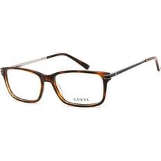 Guess Tortoise Rectangular Eyeglass GU198605655