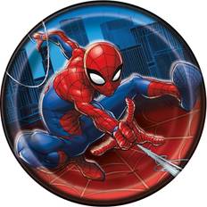 Spider plates Spider-Man 7" 8ct Party Paper Plates