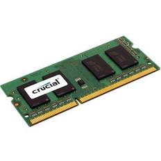 Ram minne ddr3 laptop Crucial 4GB 1066MHz DDR3 204-Pin Laptop Memory CT51264BC1067