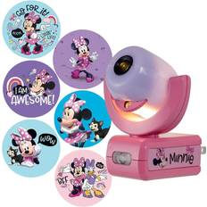 Lighting Disney Projectables, Minnie Mouse LED Projector, 6 Images, Children?s Night Light