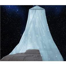 BCBYou Bed Canopy with Fluorescent Stars Glow