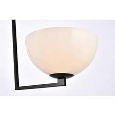 Lighting Living District Jeanne Collection LD2350BK 2 Ceiling Flush Light