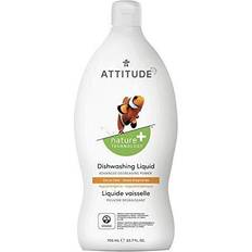 Attitude Cleaning Agents Attitude Dish Detergent, Plant-Based, Hypoallergenic, Eco-Friendly, Citrus