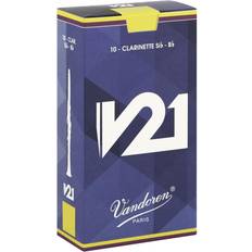 Vandoren V21 Bb Clarinet Reed 2.5 10 Pack
