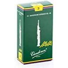 Vandoren Java Soprano Saxophone Reeds Strength 3, Box Of 10