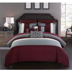 Chic Home Ayelet Bed Linen Red (254x167.6cm)