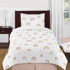 Blush gold comforter set Sweet Jojo Designs Rainbow Bedspread Multicolor (218.4x157.5)