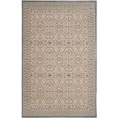 Sage green and cream area rugs Safavieh Brilliance Medallions Green, White