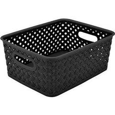 Interior Details Kennedy International Simplify 10" Small Wicker Storage Bin Basket