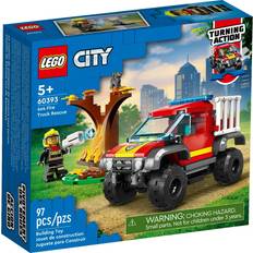 Building Games LEGO City 4x4 Fire Engine Rescue Truck 60393