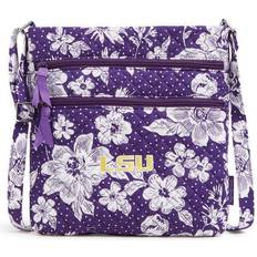 Vera Bradley LSU Tigers Rain Garden Triple-Zip Hipster Crossbody Bag