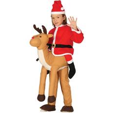 Fiestas Guirca Santa Claus in Riding Reindeer Children's Costume