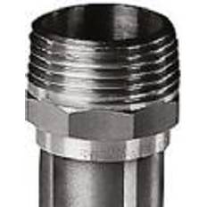 Sanha lodde overgangsnippel 1/2'' 22 mm. Med en rørgevindnippel og en glat ende