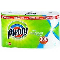 Cleaning Equipment & Cleaning Agents Plenty Kitchen Roll 2 Ply 3 Rolls of 100 Sheets