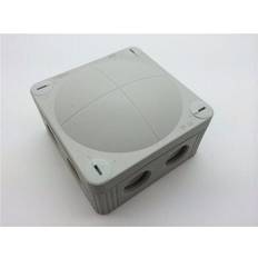 Wiska COMBI 308/5 IP66 Junction Box With 5-Pole Screw Terminals Grey 10060401