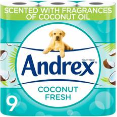 Carta igienica Andrex Toilet Roll - Coconut Fresh Fragrance Toilet Paper, Toilet