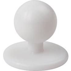 Whites Chefs Clothing Whites Stud Buttons White (Pack of 12)
