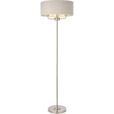 C Floor Lamps Endon Regency Designs Highclere Natural Linen Floor Lamp