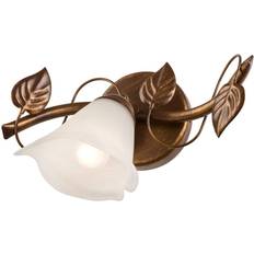 Éclairages Lamkur Siena Florentin À 1 Lampe Downlight - Brun, Blanc Applique murale