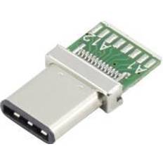 Kabler TRU Components stik 3,1 w/PCB Stik, 93013c1140