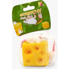 Keycraft Mouse And Cheese Squeezy Toy Stretchy Stress Toys Reliever