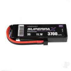 Batteries & Chargers Radient LiPo 3S 3700mAh 11.1V 30C Deans (HCT) RDNB37003S30H