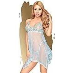 Penthouse Babydoll Naughty Blå M/L