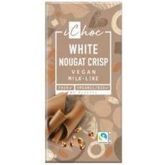 Ichoc White Nougat Crisp Vegan 80g