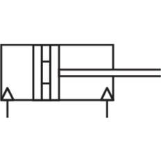 Köksfläkt cylinder Norgren RM/8020/M/160 Rund cylinder