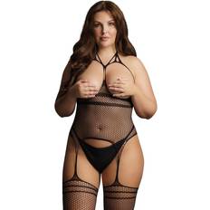 Le Désir Strappy Suspender Bodystocking Queen Size