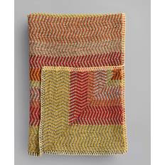 Røros Tweed Tweed 150x200 Summer Tæppe Rød, Grøn (150x150cm)