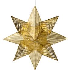 Fernsteuerbar - Innenbeleuchtung Weihnachtssterne Sirius Lene Gold Weihnachtsstern 33cm